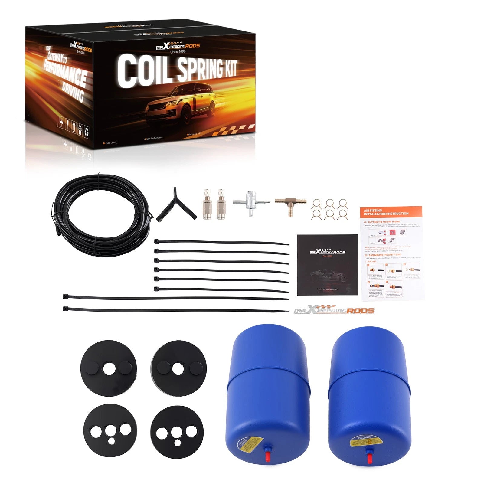 Air Spring Bag Tow Assist Kit for Toyota Sequoia 2011–2022