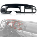 Dashboard Bezel & Dash Cover for Dodge Ram 1500/2500/3500 (1998–2002)