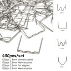 Hot Staples for Car Bumper Welder Stapler Plastic Repair Set