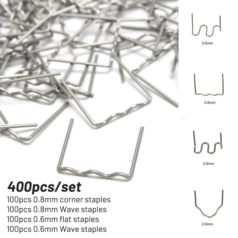 Hot Staples for Car Bumper Welder Stapler Plastic Repair Set