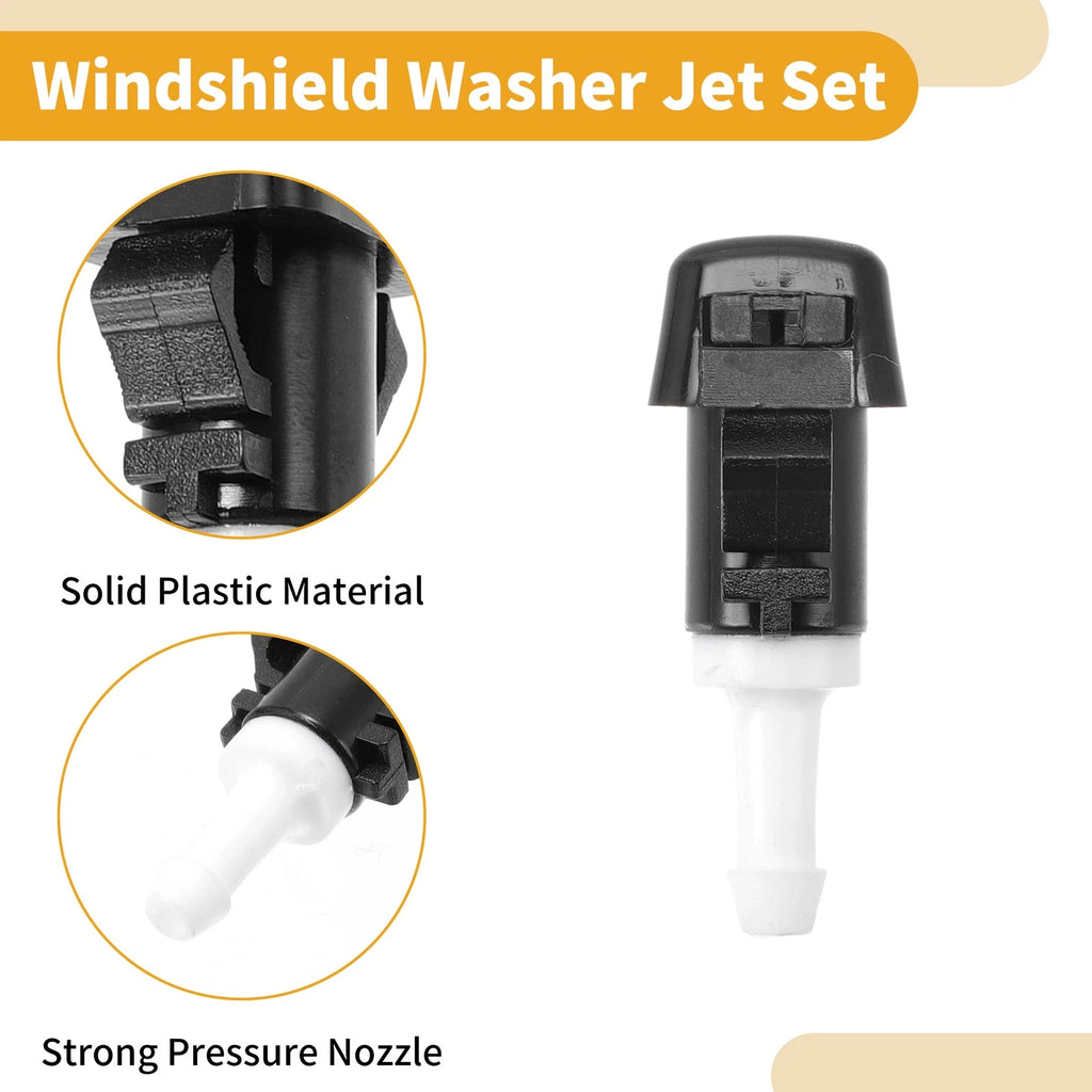 Windshield Washer Nozzle Kit for Dodge Ram (2009–2010) No. 5116079AA, 2 Pcs