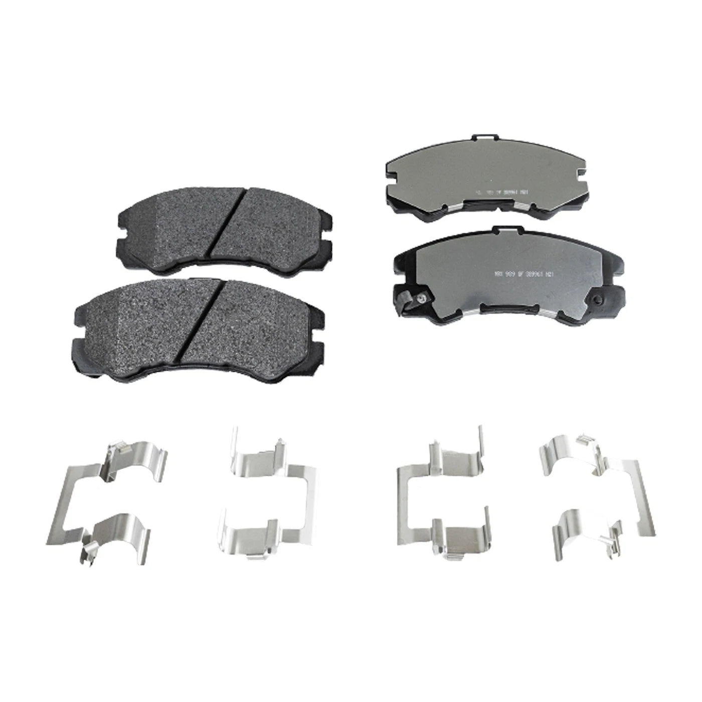 Set of 4 Semi-Metallic Brake Pads for Isuzu Rodeo (1994–2001)