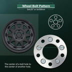 4X 1.25" Wheel Adapters 5x114.3 to 5x108 for Honda Accord Civic CR-V