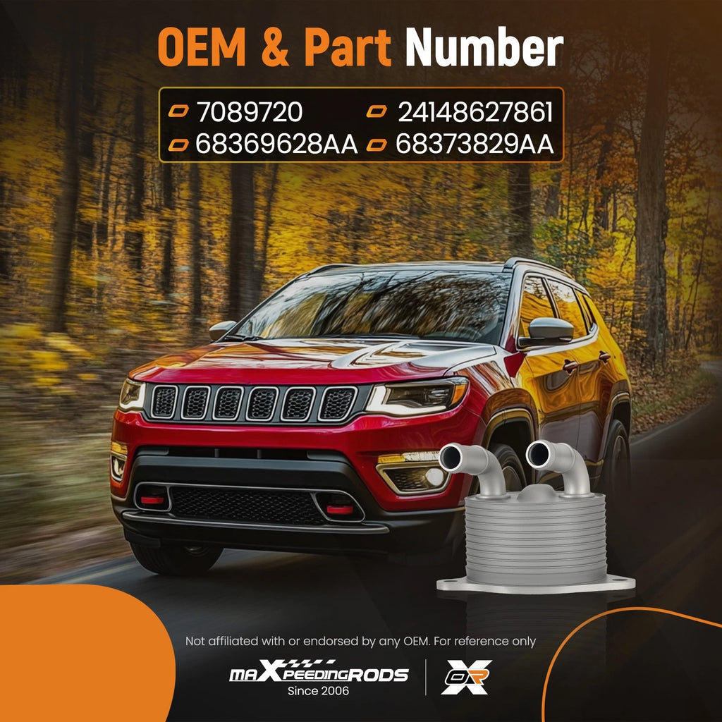 Oil Cooler for Jeep Compass Renegade (2018–2022)