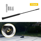 Set of 11 Black Carbon Fiber Antenna Masts for Toyota 4Runner/Camry (H)