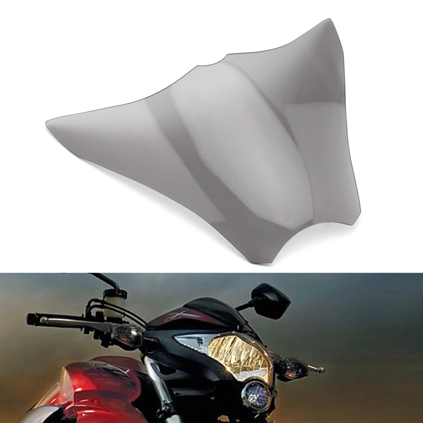Headlight Lens Guard Protector for Honda CB1000R (2008–2017) - Smoke