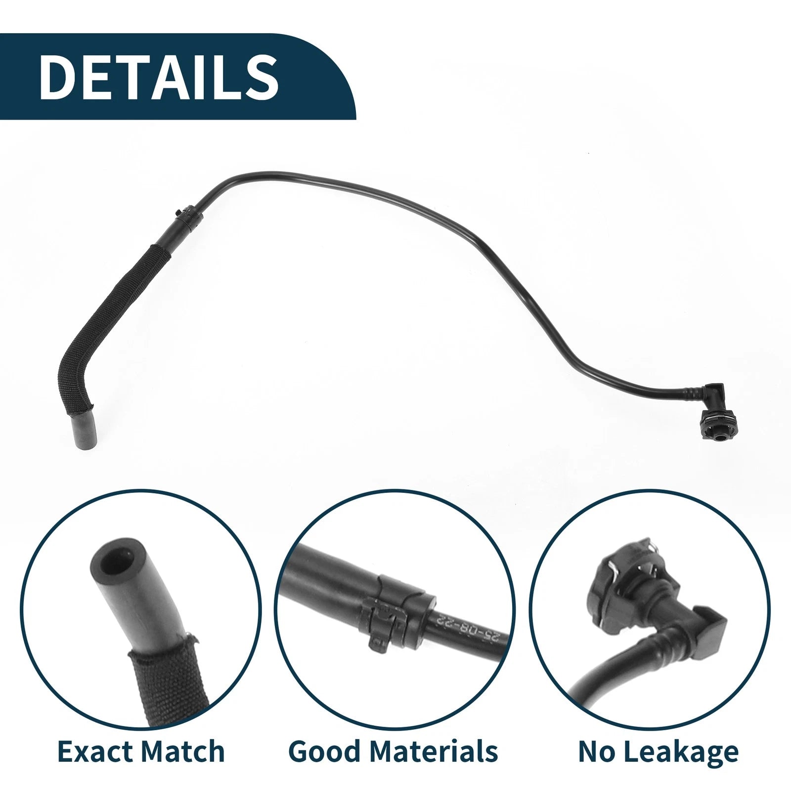 Heater Hose for Audi A4 allroad quattro (2012–2016) No. 8K0121081CA Rubber