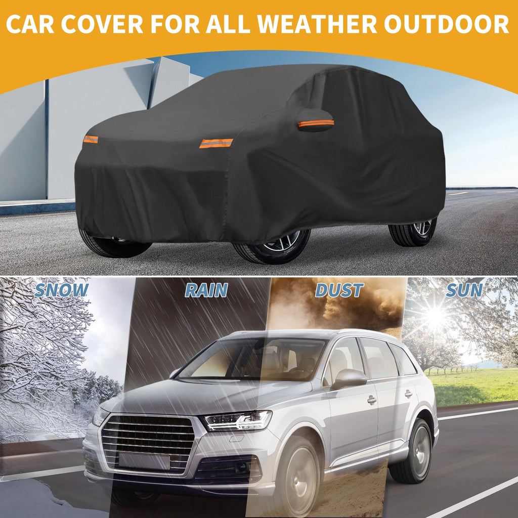 Waterproof Car Cover for Nissan Juke (2010–2019) 190T-PU with Zipper