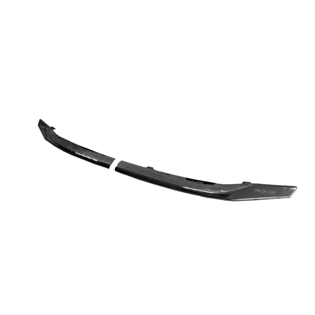 Upper Grille Molding Replacement Passenger Side Chrome Plastic for Nissan