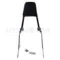 Chrome Skull Backrest Sissy Bar with Leather Pad for Harley Sportster (1200, 883)