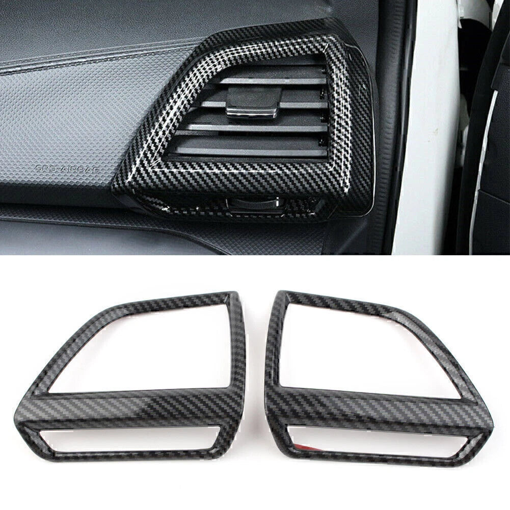 Inner Side Air Vent Outlet Cover Trim for Subaru Forester (2019–2020) ABS Carbon