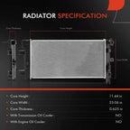 2X Radiator & Dual Cooling Fan Kit for Nissan Leaf (2013)