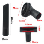 Brush Suction Nozzle Crevice Tool for Shark Vacuum Cleaner (35mm)