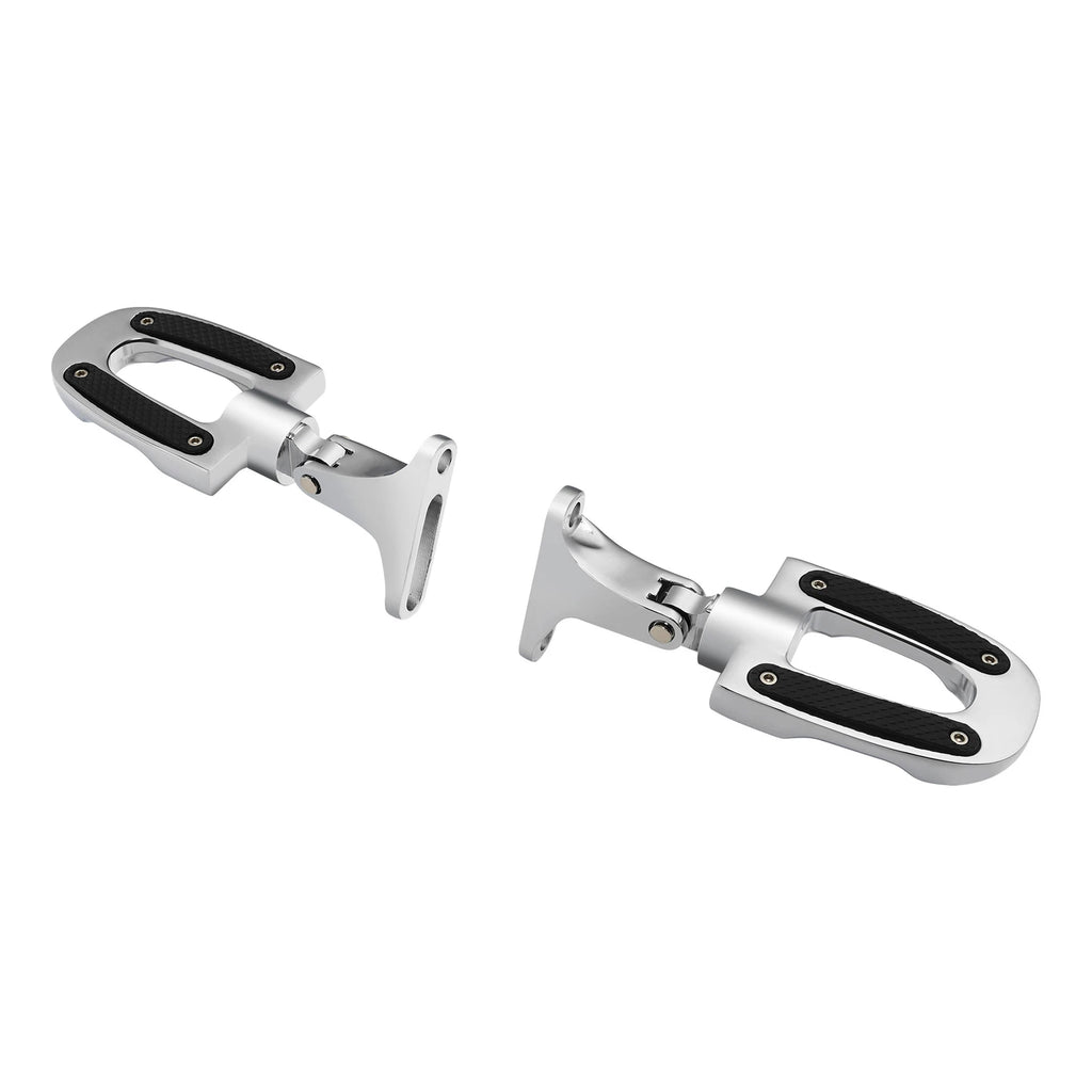 Chrome Foot Pegs Footrest & Male Mount for Harley Electra Glide (1993–Up)