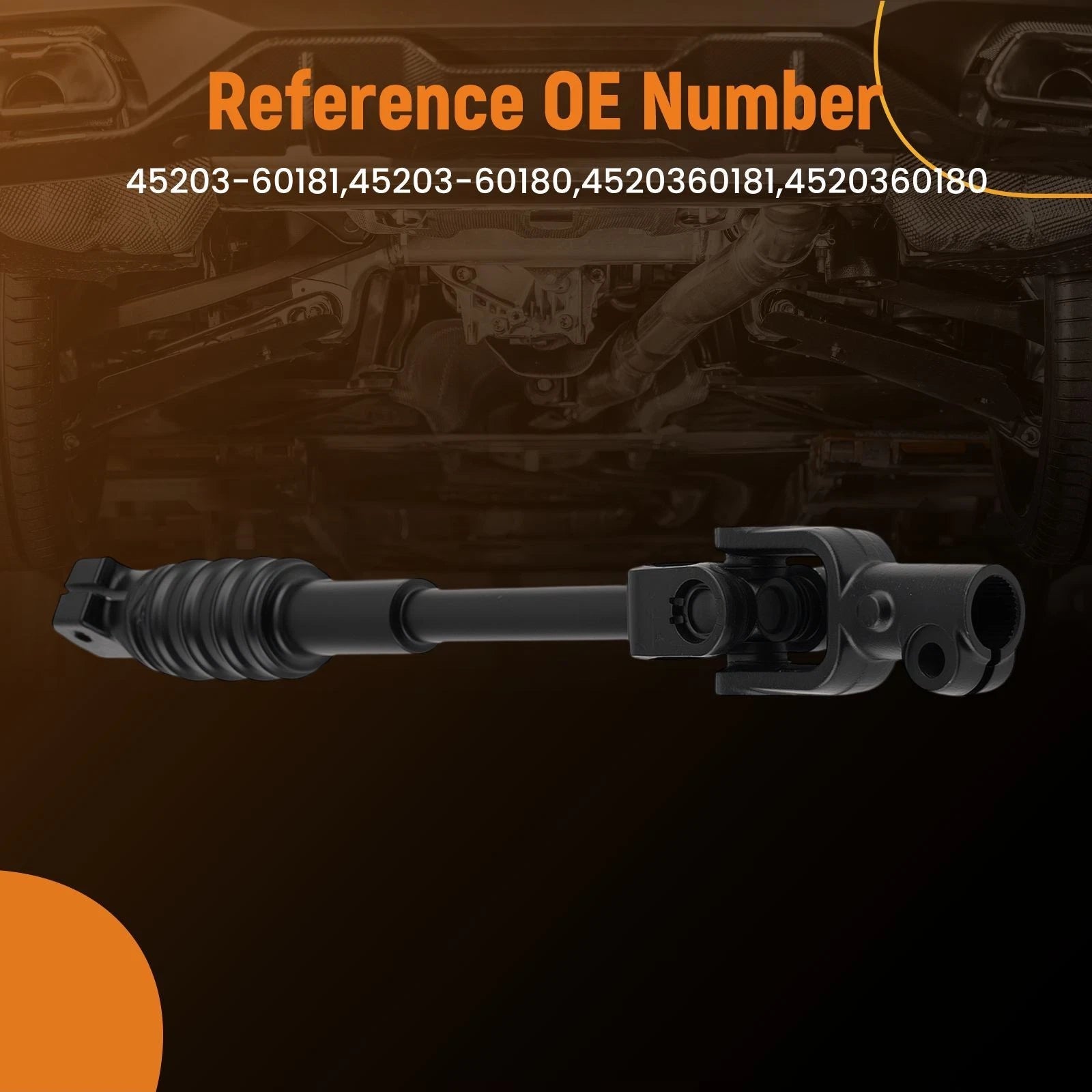 Lower Steering Shaft Assembly for Lexus GX460 4Runner (2010–2021) 4520360180
