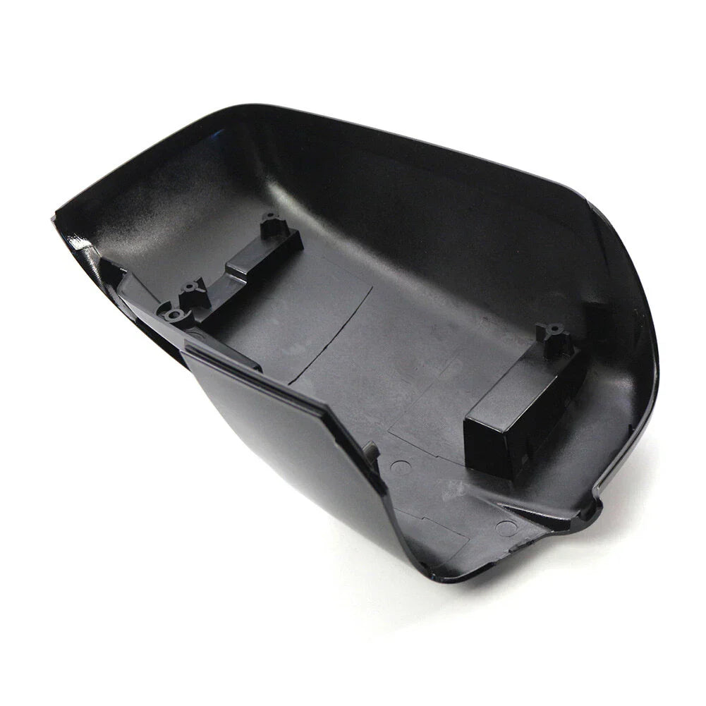 Left Black Mirror Covers w/ Turn Signal Cutout for Dodge Ram 1500 (13-18)