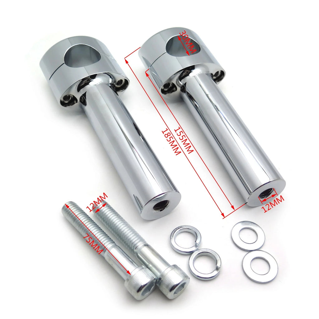 Riser Kit for 1-1/4" Handlebars (1/2-13UNC Threads)