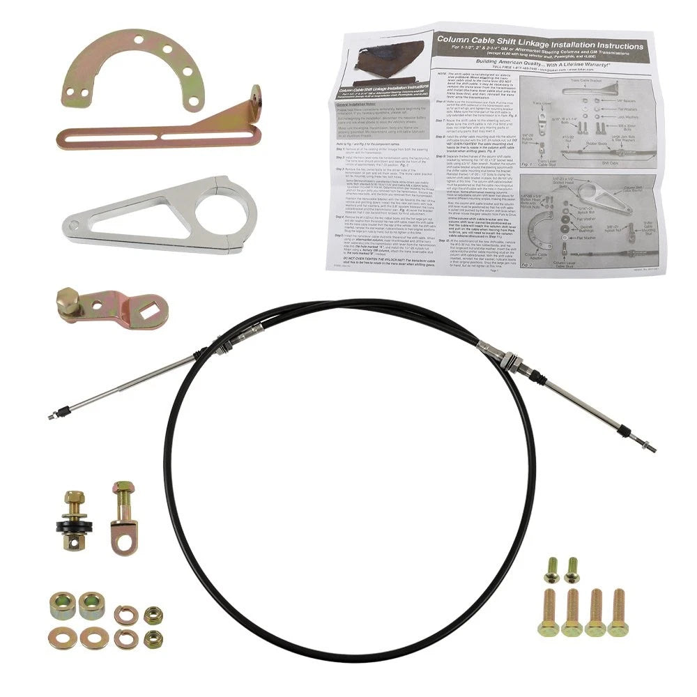 2" Transmission Cable Column Shift Linkage Kit for GM
