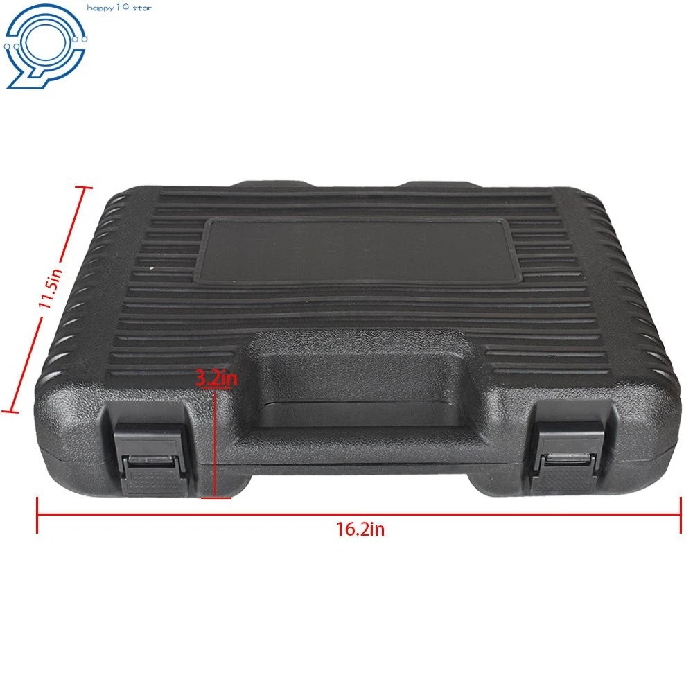 Hydraulic A/C Hose Crimping Tool Set with 7 Dies for Make Model