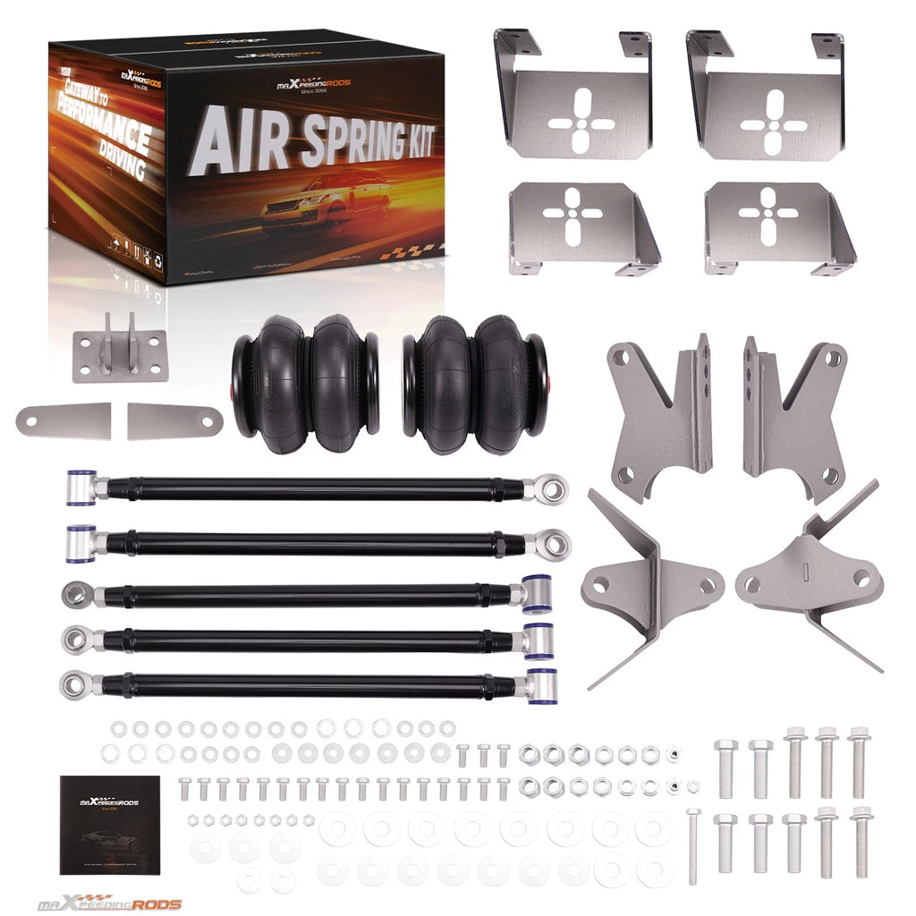 4 Link Air Ride Suspension Kit for Weld On (3" Axle)