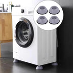 Set of 4 Shockproof Rubber Feet for Appliances (Washing Machines)