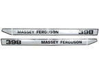 Bonnet Decal Set for Massey Ferguson 398