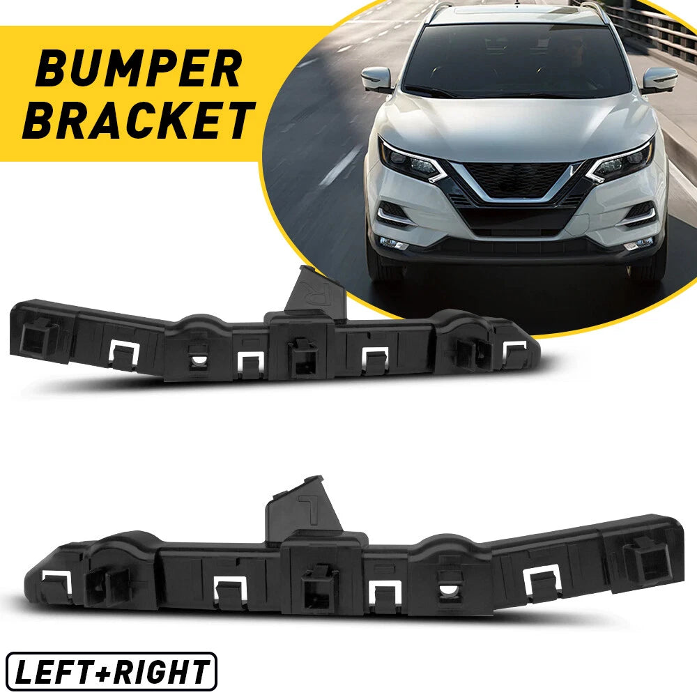 2X Front Bumper Cover Support Bracket for Nissan Rogue Sport (2017–2022)