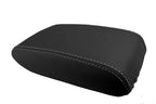 Leather Console Lid Armrest Cover for Toyota Camry (1997–2001) Gray Stitch
