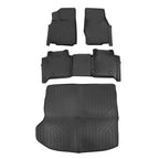 TPE Floor Mats + Cargo Liner for Jeep Grand Cherokee (2022–2025) Black Anti-Slip