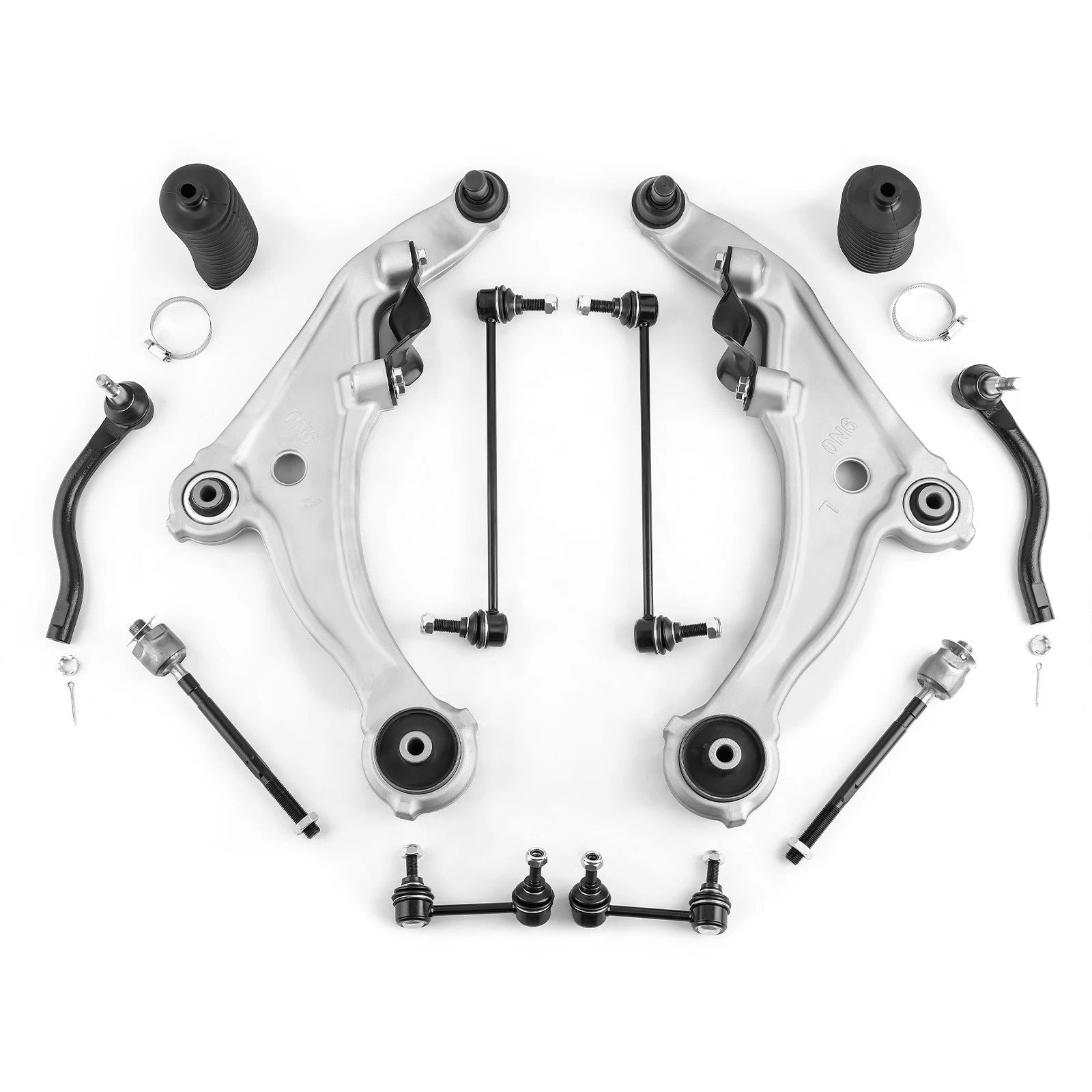 Front Lower Control Arm, Tie Rod & Sway Bar Link for Nissan Maxima (2009–2014)