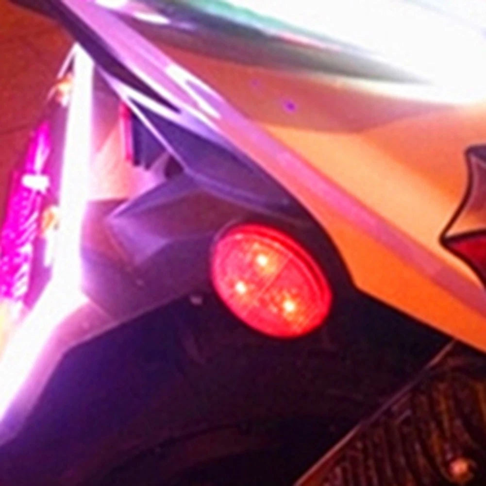 LED Brake Tail Light Lamp for Motorcycle ATV (12V 24V)
