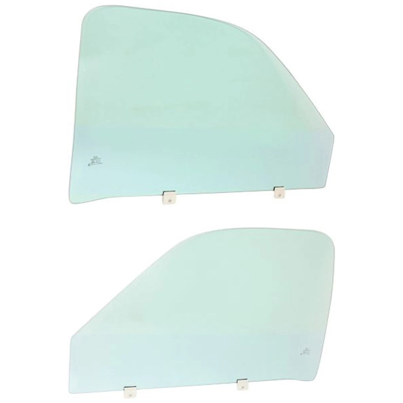 Set of 2 Front Door Glasses for Toyota Tundra