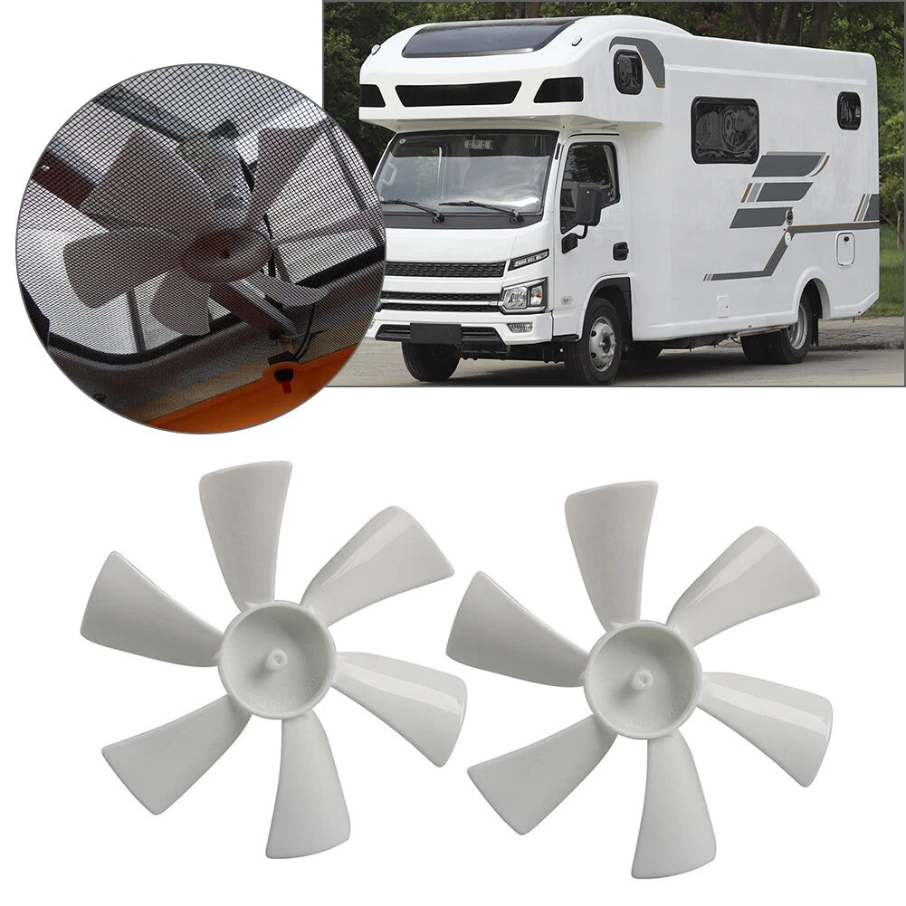 6 Inch Exhaust Vent Fan Blades for RV Trailer Camper