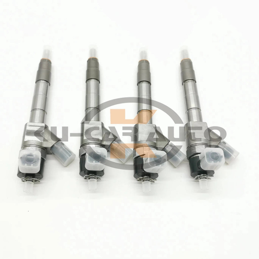 Set of 4 Fuel Injectors 0445120126 for Kobelco Excavator SK130-8 SK140-8