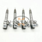 Set of 4 Fuel Injectors 0445120126 for Kobelco Excavator SK130-8 SK140-8