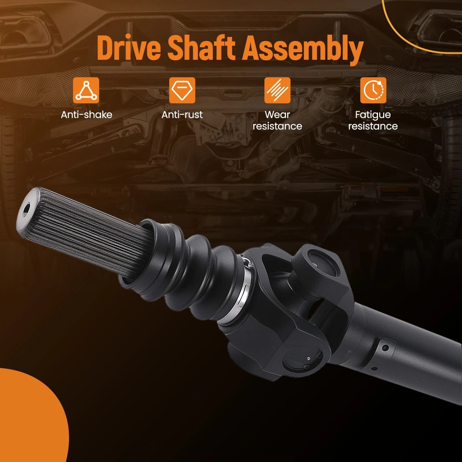 Drive Shaft Front for Cadillac Escalade GMC Yukon V8 6.2L AWD (2007–2014) 938-075