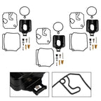 3X Carburetor Rebuild Kit for Yamaha 2 Stroke 40HP 50HP Outboard Motor