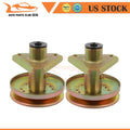 2X Spindle Assembly for John Deere LT160 LT180 (2003–2005)