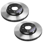 2X Front E-Coated Disc Brake Rotors 350mm for Mercedes CL550 S350 (2007–2013)