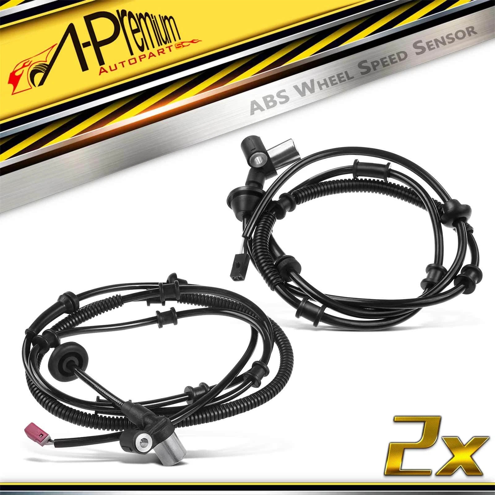 2X Rear ABS Wheel Speed Sensor for Jeep Cherokee (1994–2001)
