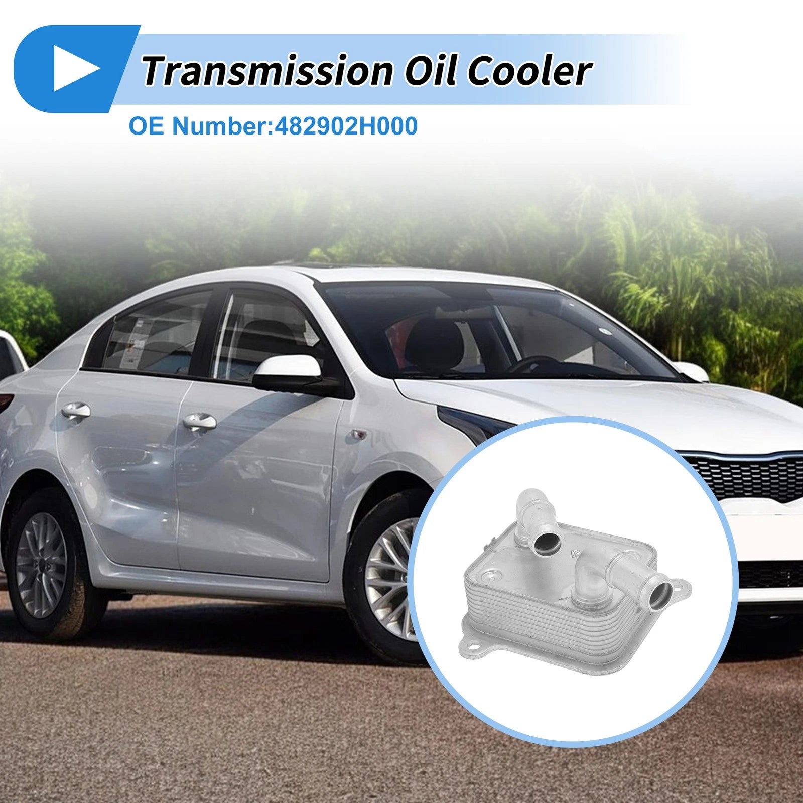 Engine Oil Cooler for Kia Rio (2018–2023) No. 482902H000 1 Pc