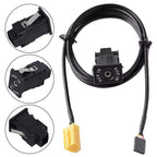6Pin AUX Audio Cable for Fiat Grande Punto, 500 (2005–2019)