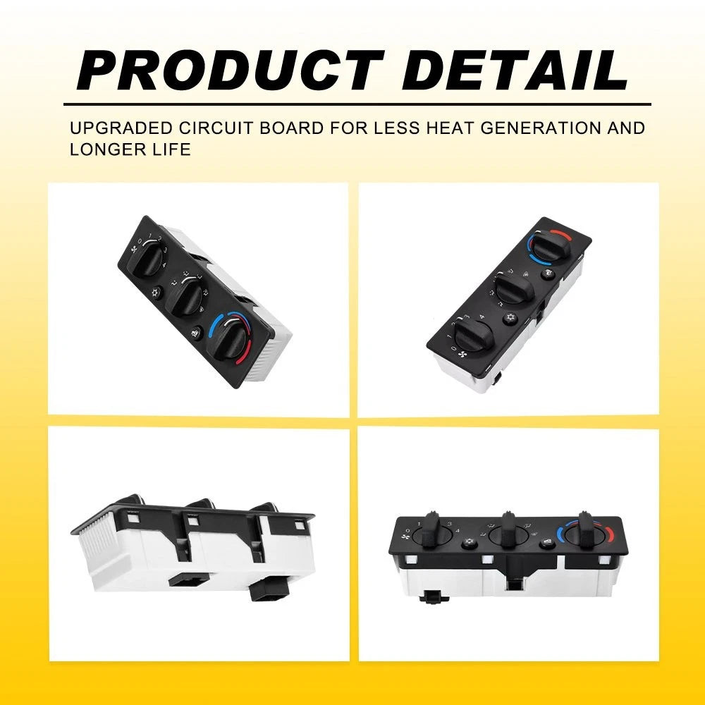 A/C Climate Control Module Panel Q21-6119 for Peterbilt Truck
