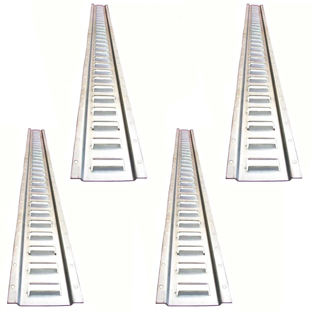 Set of 4 E-Track Rails for Universal Products (Fits 5HETZ)