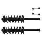 4X Rear Complete Struts Spring Assembly Sway Bar for Honda Accord (1998–2002)