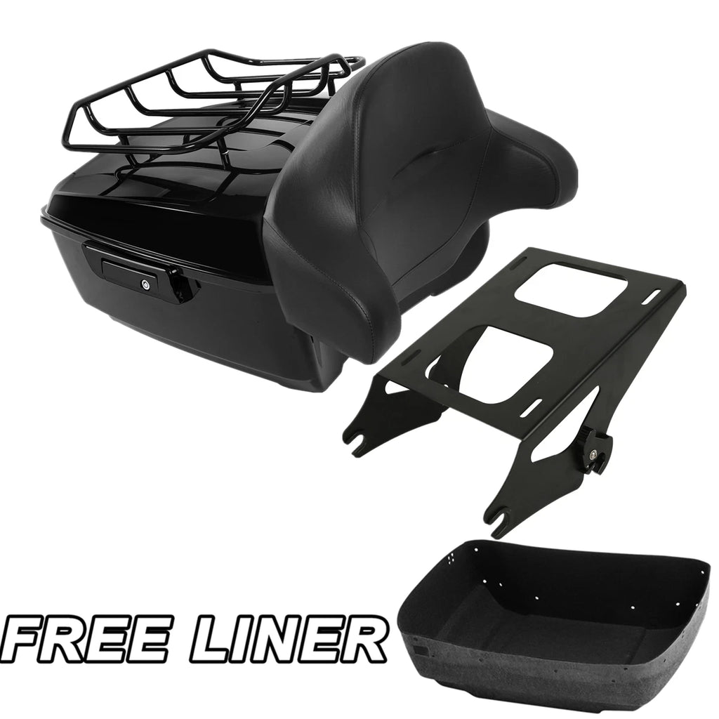 Trunk Pad Rack Mount for Harley Touring Road Glide King (2014–2023)