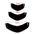 Front horn cover trim for Vespa Sprint 300, GTS 300, GTV (2014–2023) Black