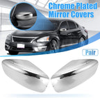 Pair Chrome Plated Full Mirror Covers for Nissan Altima (2013–2018)