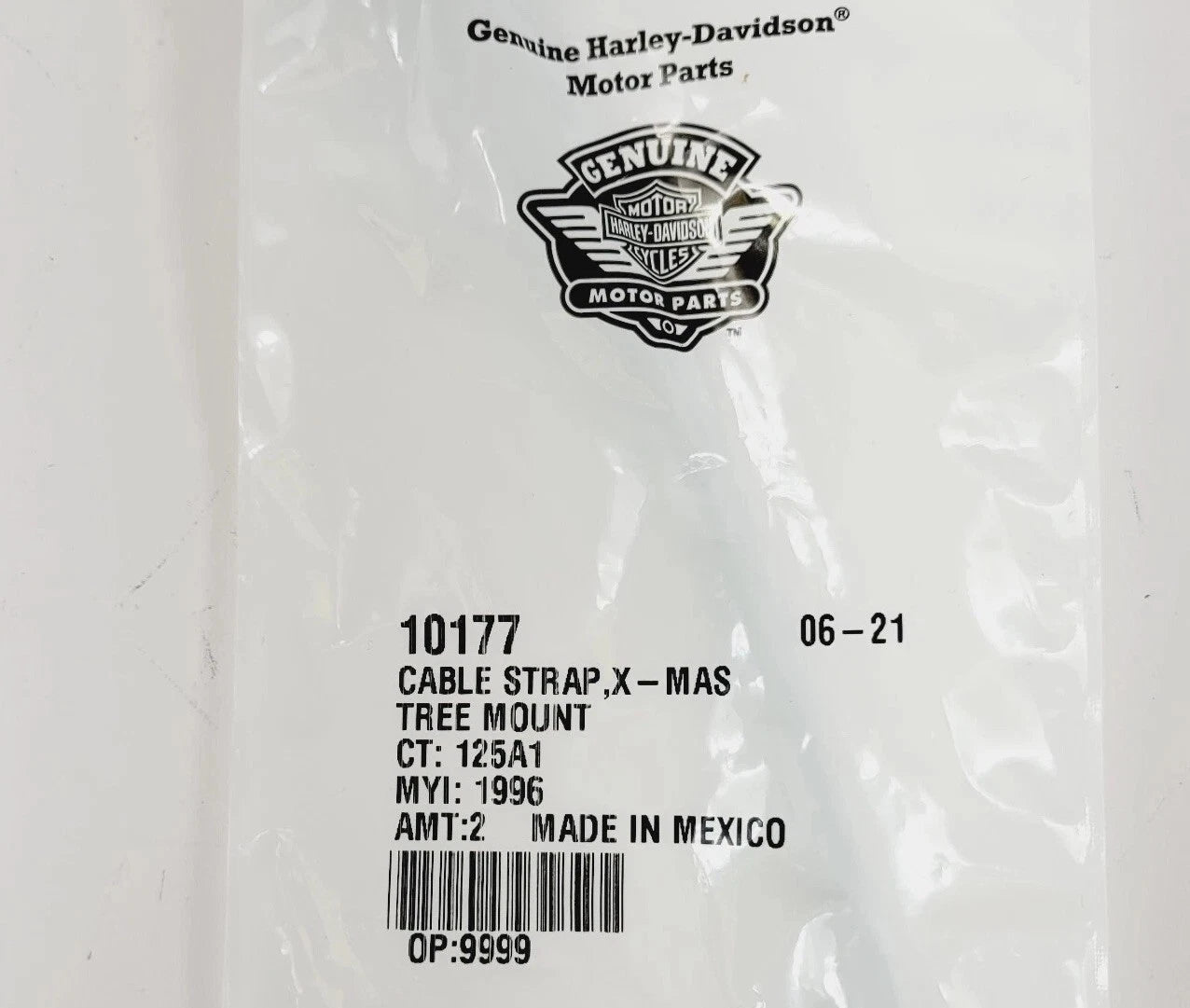 Cable Strap X-Mas Tree Mount for Harley Softail Dyna Road King (10177)