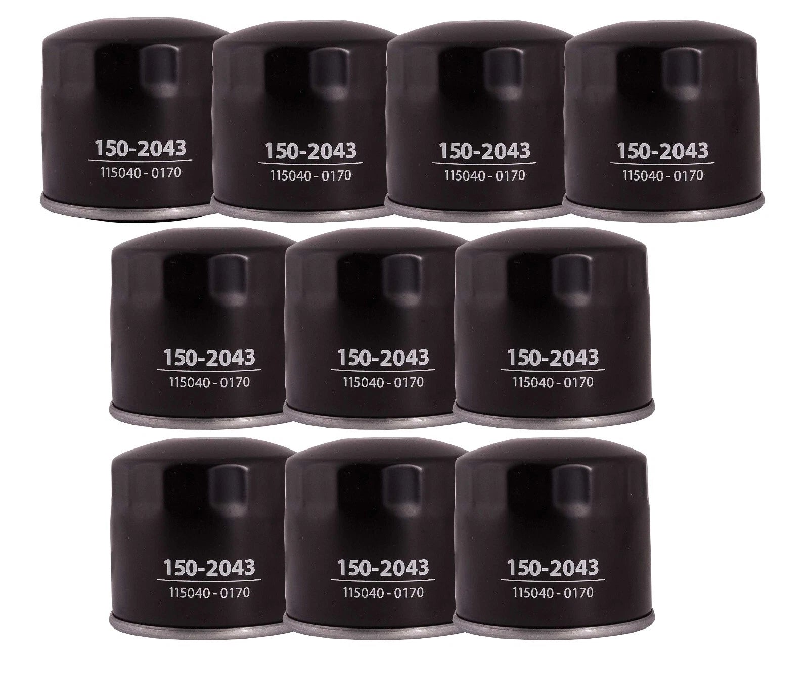 Set of 10 Engine Oil Filters for Acura Honda Hyundai Kia Subaru Toyota